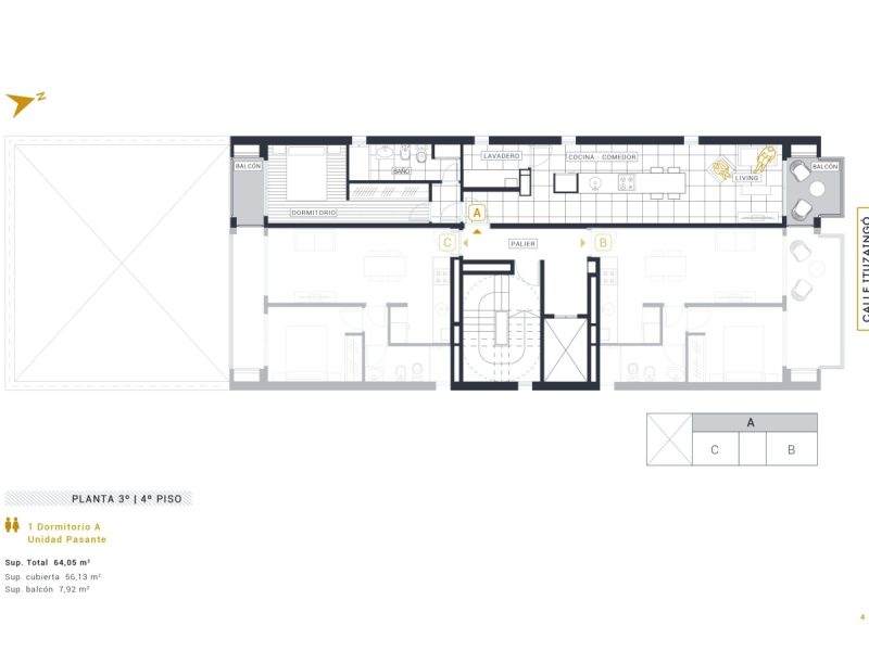 4.-Planta-3°-y-4°-piso-Dpto.-1-dormitorio-A-pasante-04-scaled