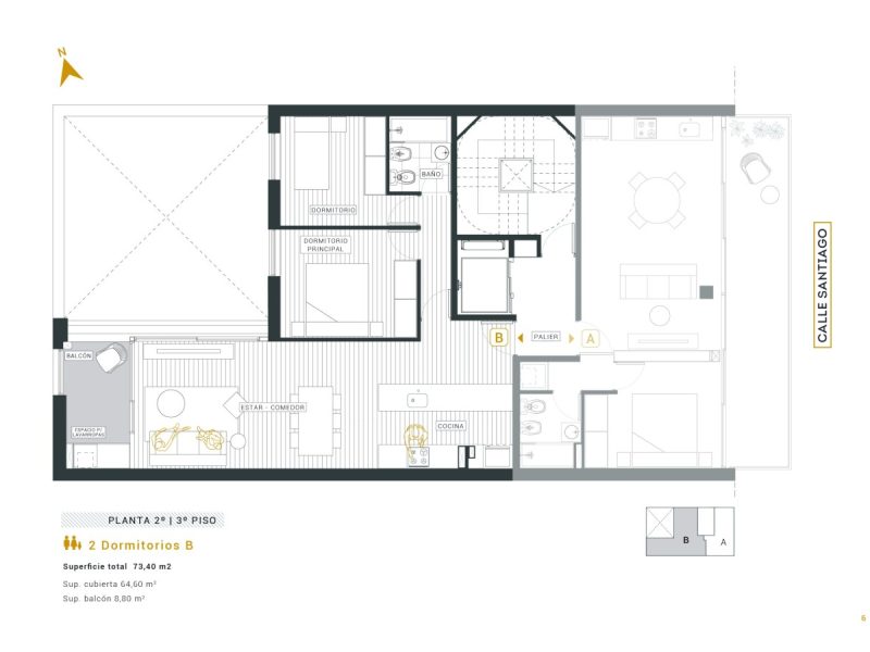 6.-Planta-2o-a-3o-piso-B-2-Dormitorios-scaled