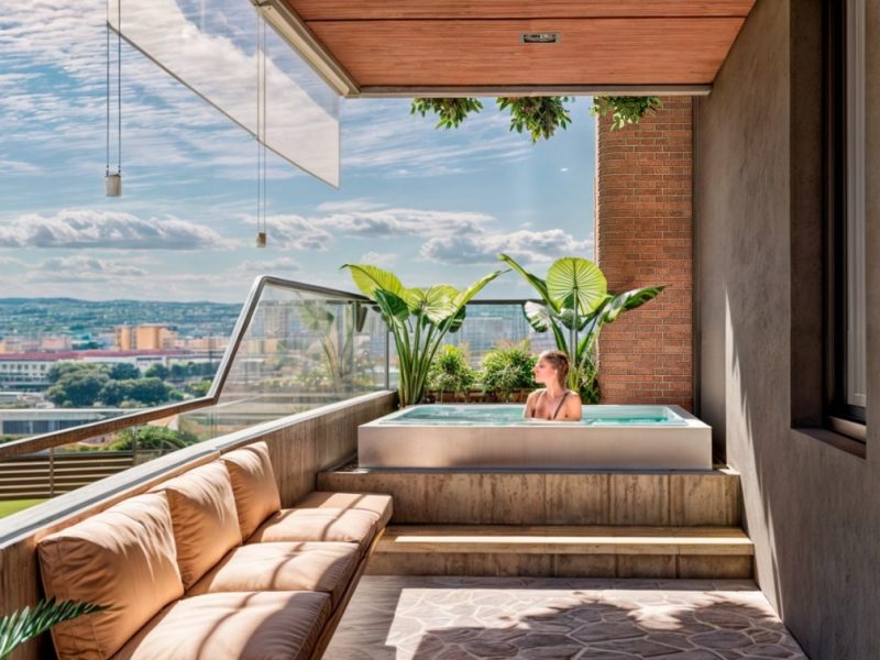 BALCON DEPTO 3 DORMITORIOS (PILETA)