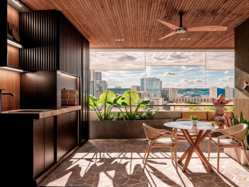 BALCONES DEPTO 3 DORMITORIOS ( SECTOR PARRILLERO)